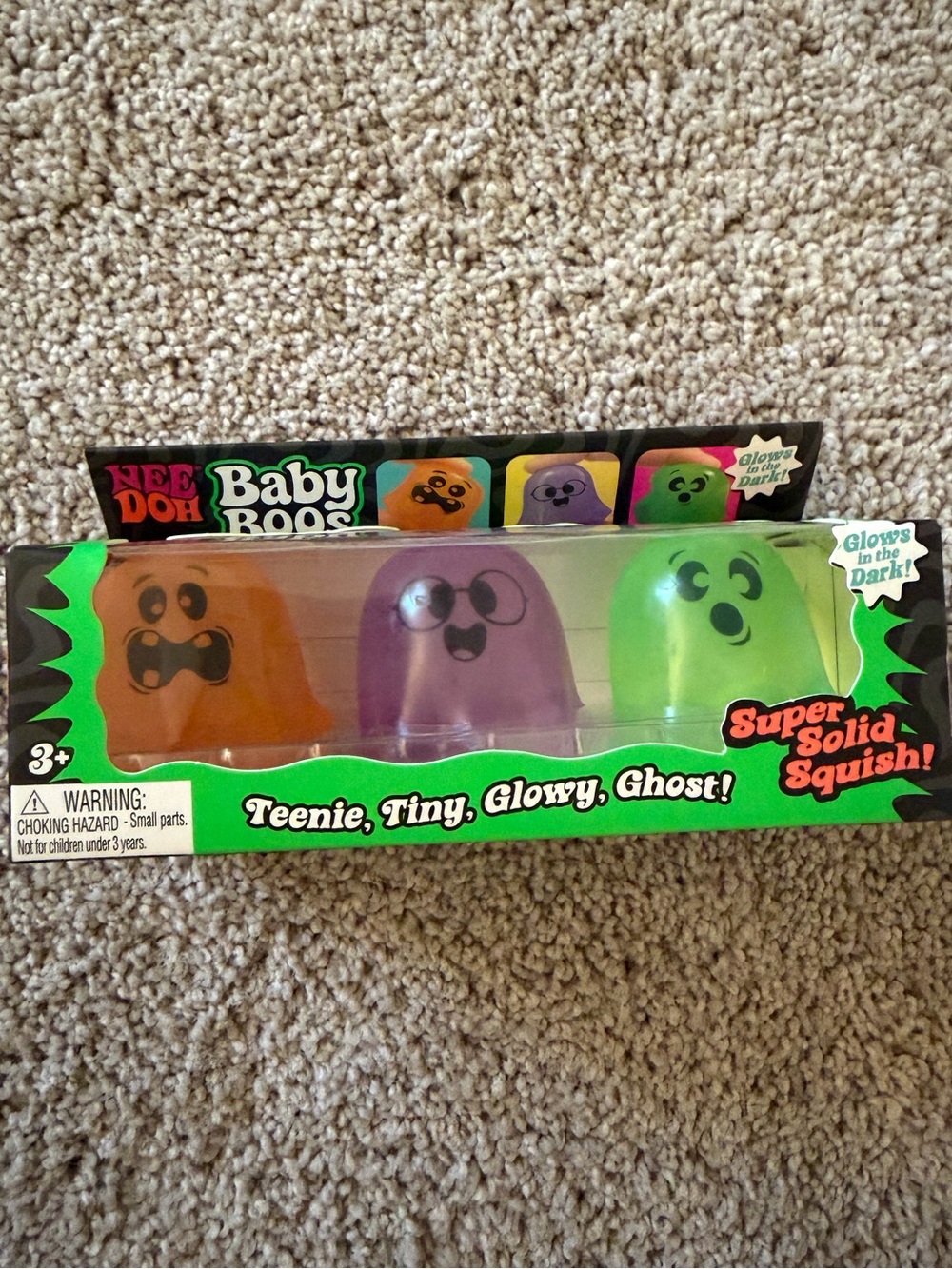 NeeDoh Baby Boos- ghost squish